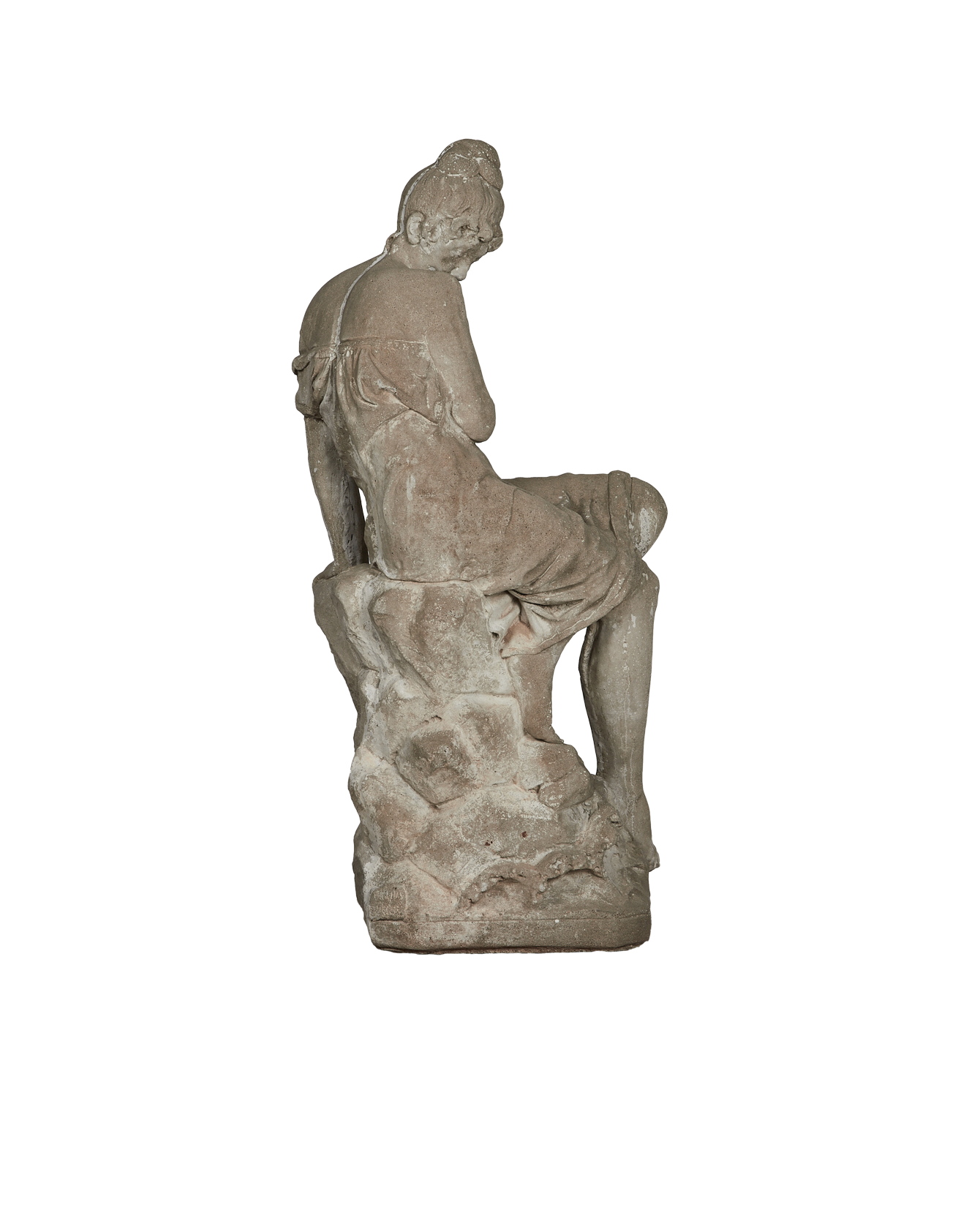 Antique Lady Statue from France made of Cement