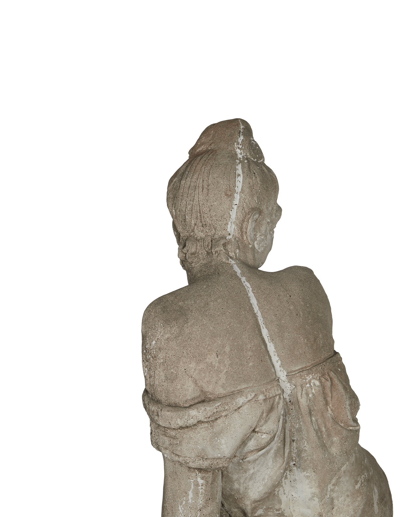 Antique Lady Statue from France made of Cement