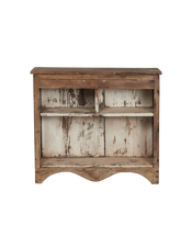 Scalloped Low Display Cabinet