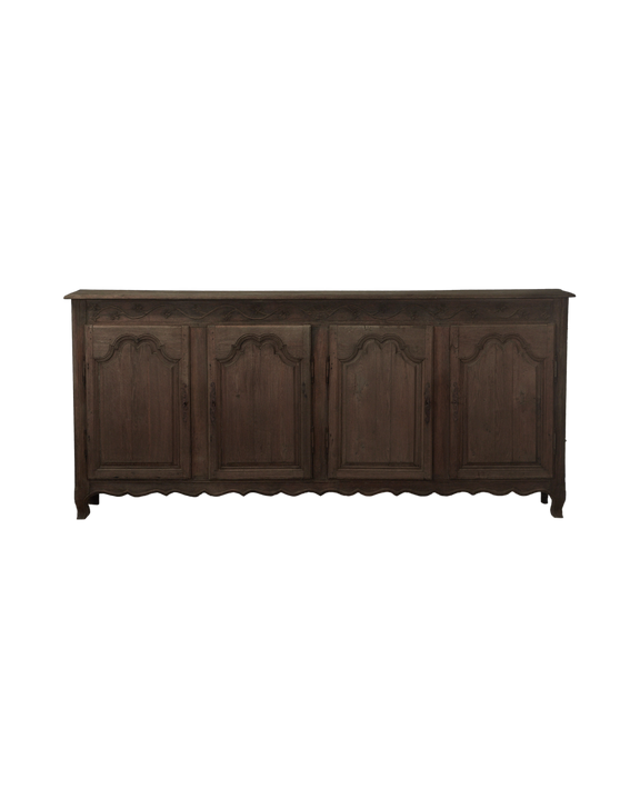 Floral Wood Sideboard