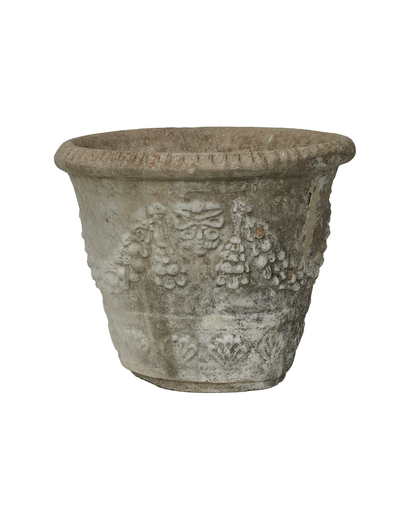Antique Cement Planter - Garland from France made of Cement