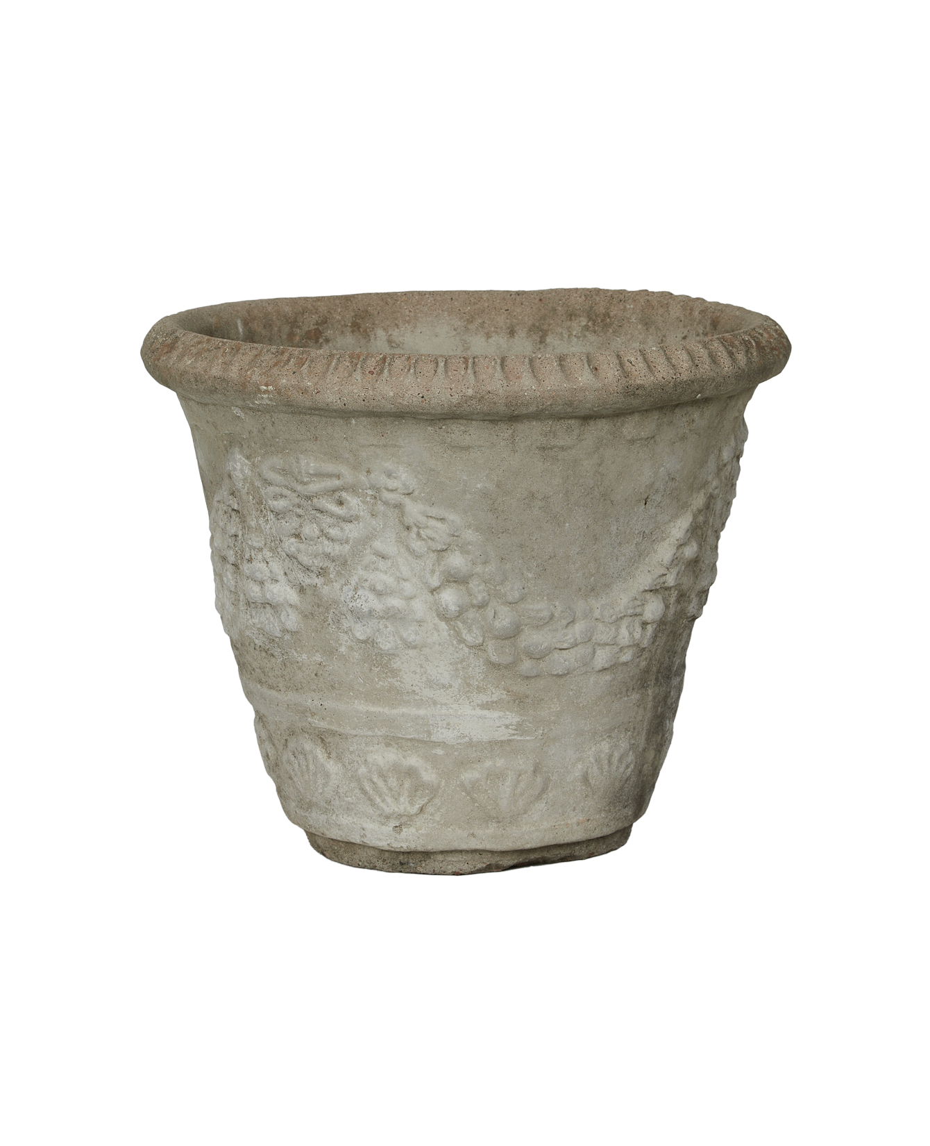 Antique Cement Planter - Garland from France made of Cement