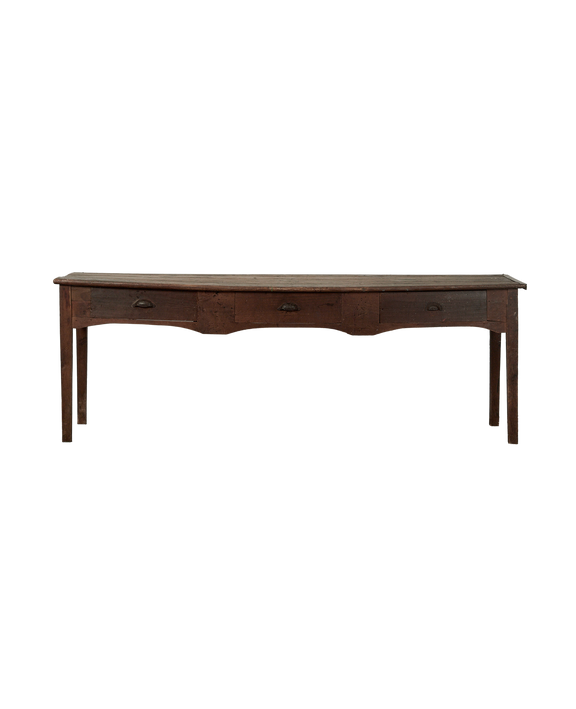 Scalloped Work Table