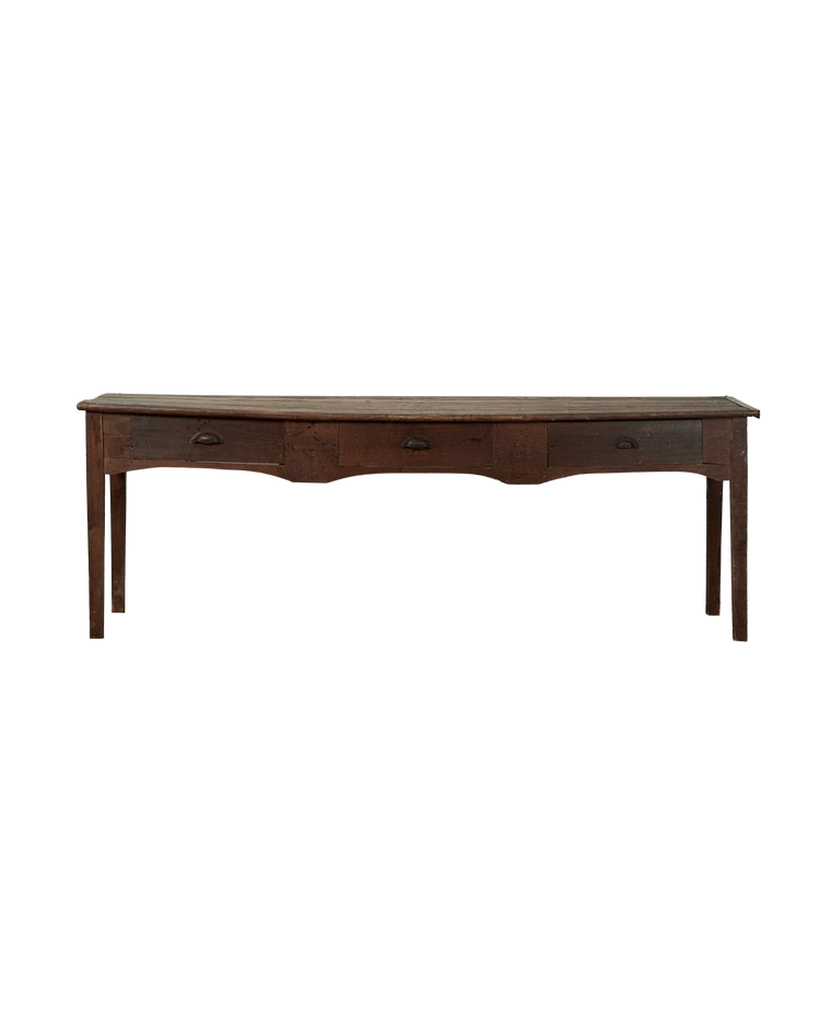 Scalloped Work Table