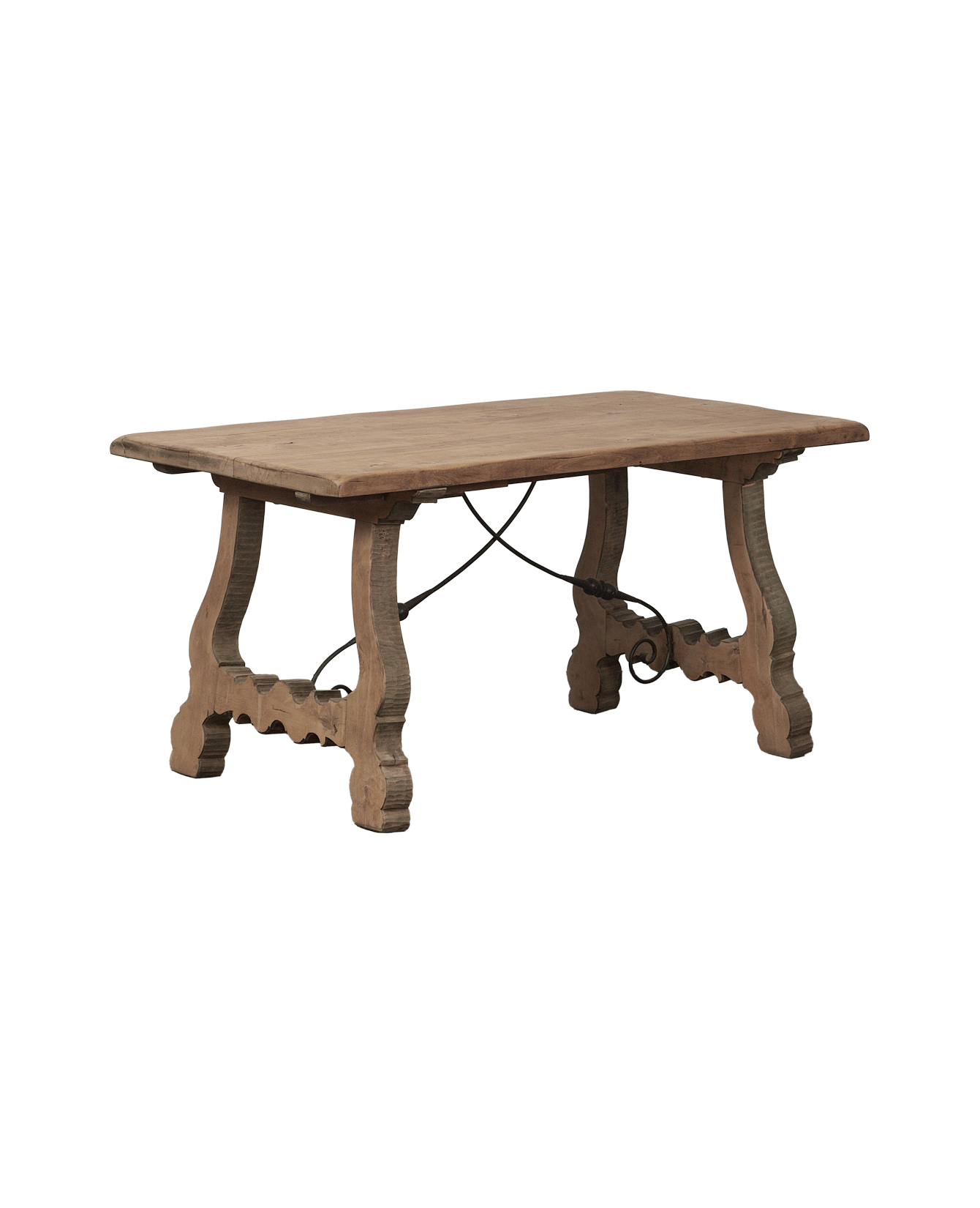 Antique Colonial Dining Table from Spain made of Wood