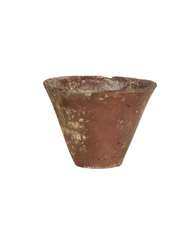 Antique Sap Resin Pot from France made of Ceramic