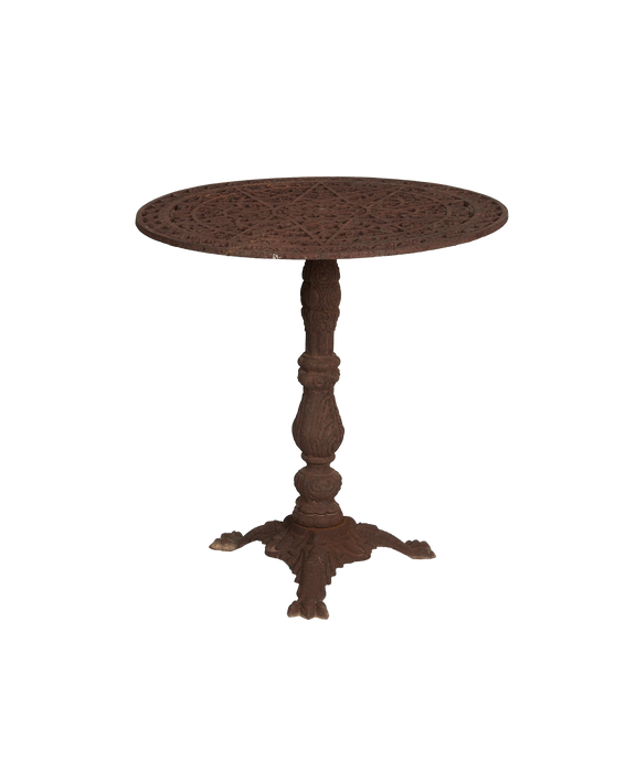 Metal Bistro Table - Round Trio