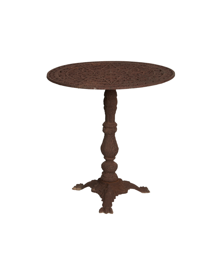 Metal Bistro Table - Round Trio