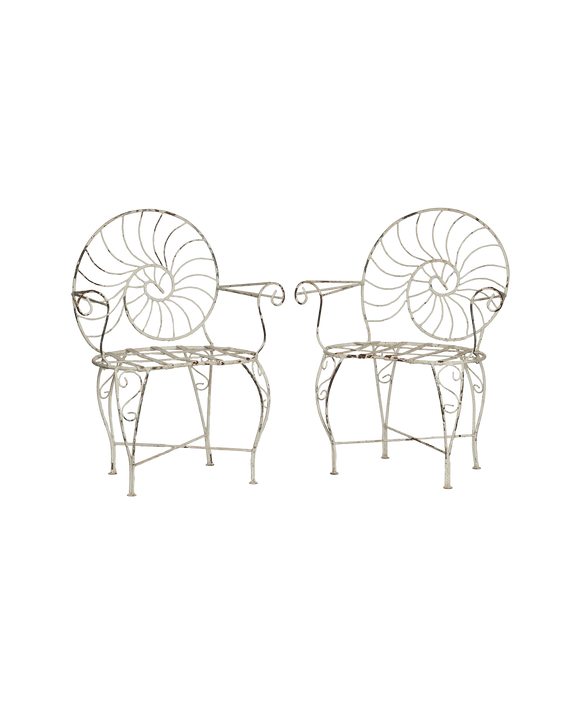 Nautilus Shell Back Chair