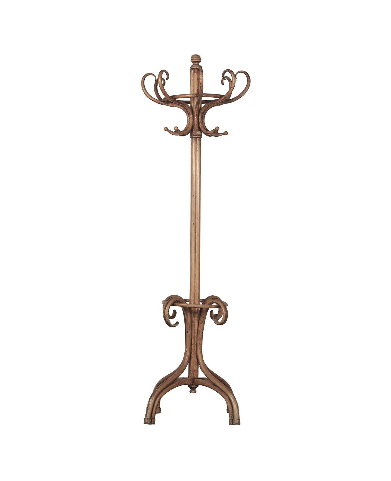 Vintage Thonet Coat Stand - Single from Belgium made of Wood