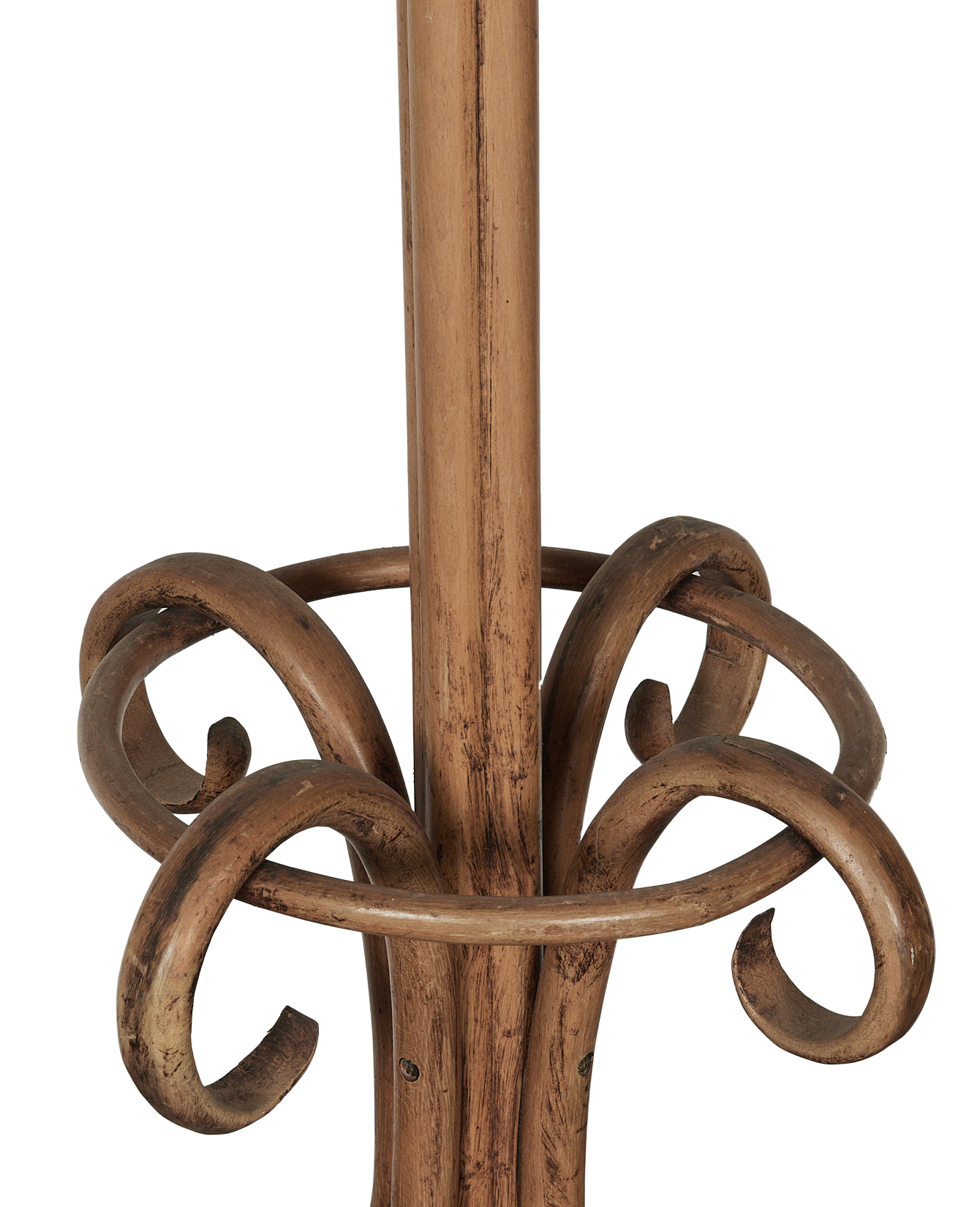 Vintage Thonet Coat Stand - Single from Belgium made of Wood