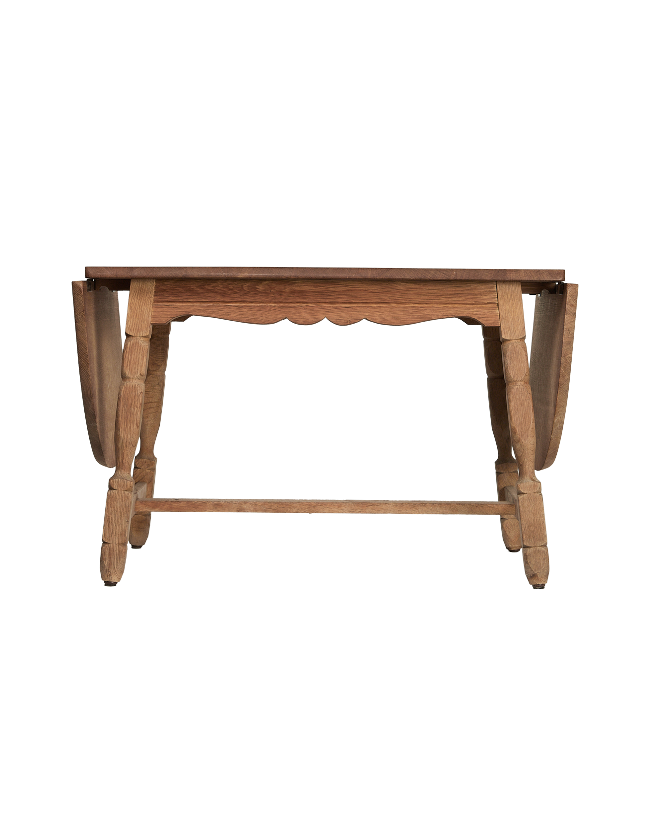Vintage Drop Leaf Coffee Table from Denmark made of Wood