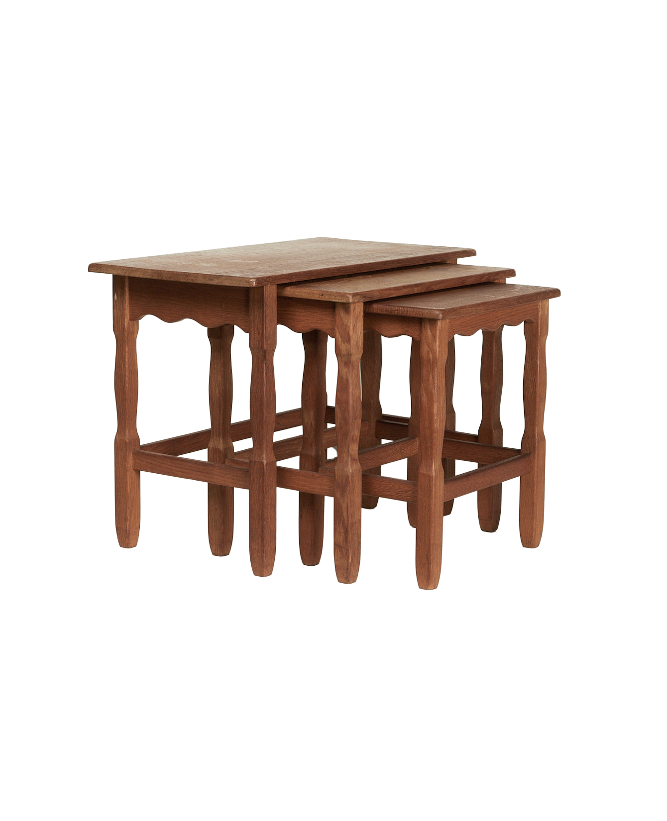 Vintage Nesting Table from Denmark made of Wood
