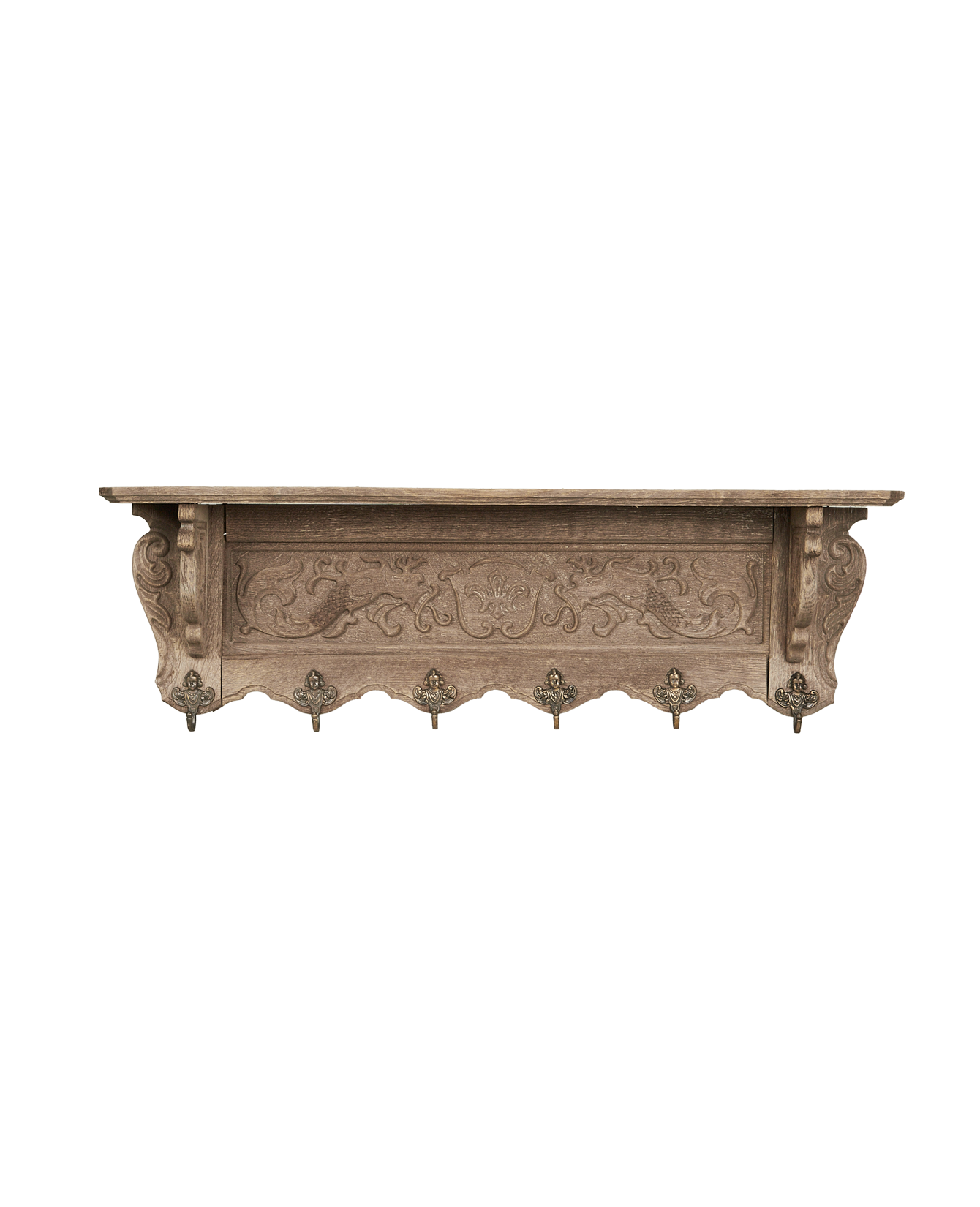 Antique Hanging Shelf from France made of Wood