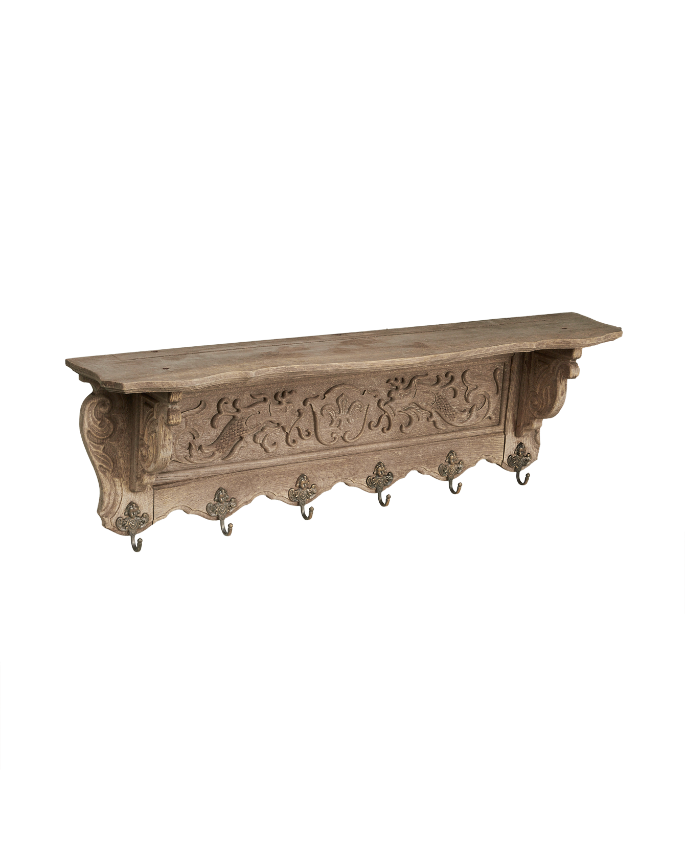 Antique Hanging Shelf from France made of Wood