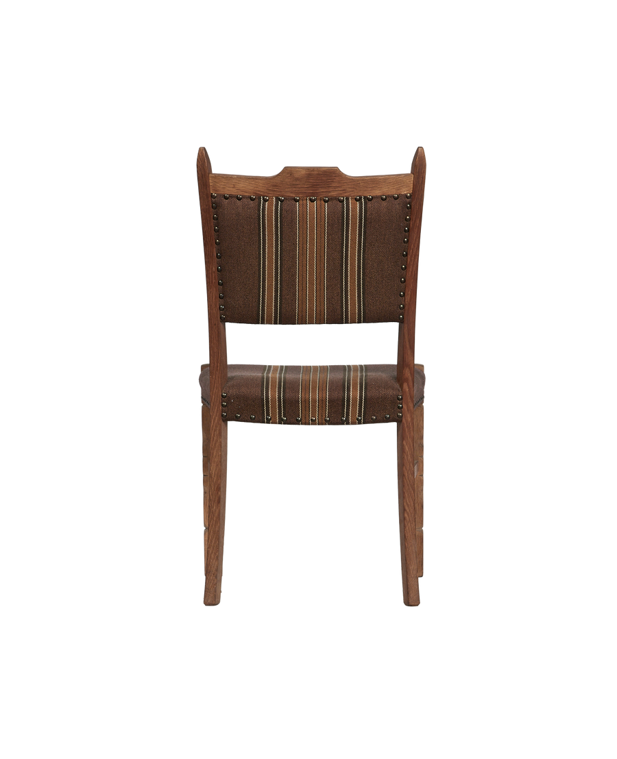 Vintage Henning Style Chair - Woodcarve from Denmark made of Upholstery