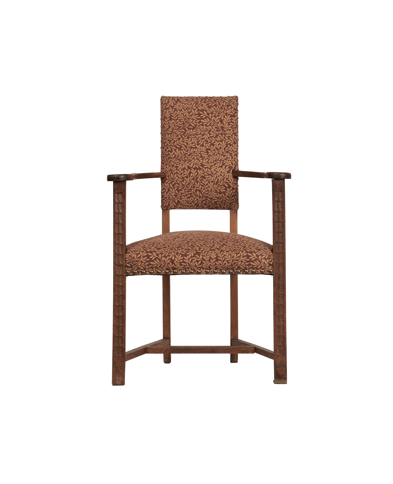 Vintage Etch Armchair from Denmark made of Upholstery