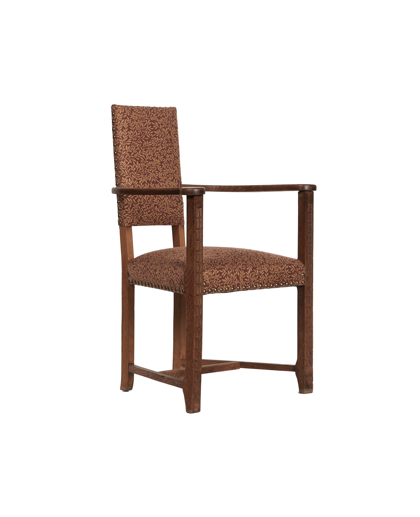 Vintage Etch Armchair from Denmark made of Upholstery