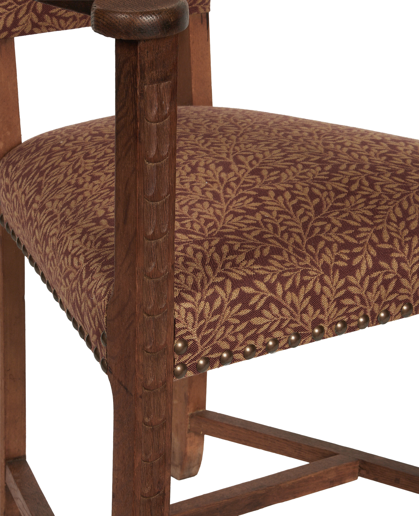 Vintage Etch Armchair from Denmark made of Upholstery