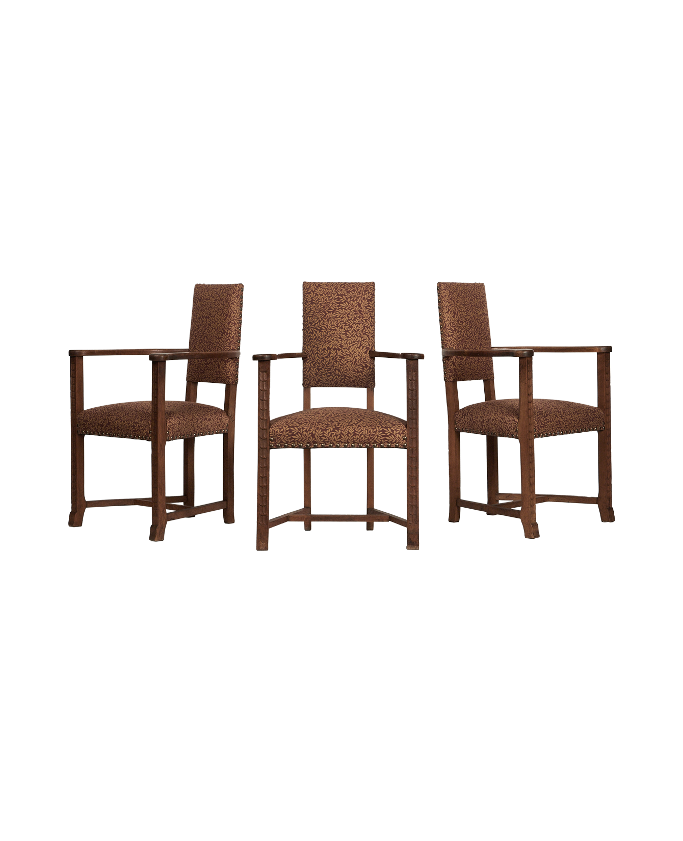 Vintage Etch Armchair from Denmark made of Upholstery