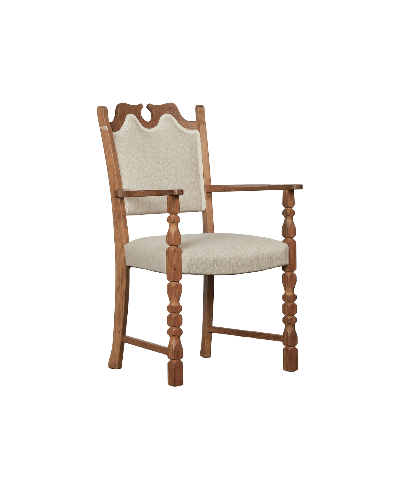 Vintage Henning Armchair - Crown from Denmark made of Upholstery