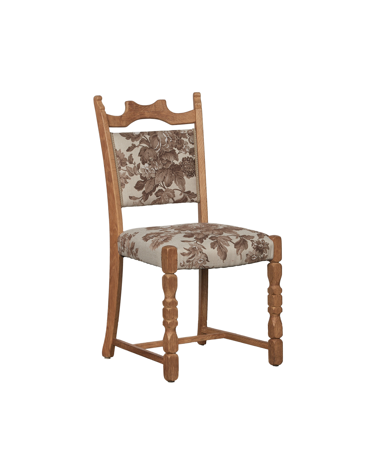 Vintage Henning Style Chair - Peak from Denmark made of Upholstery