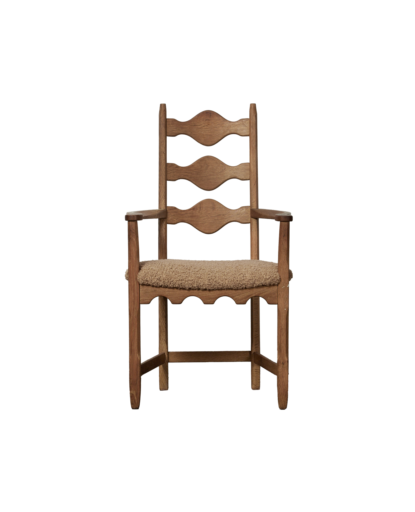Vintage Henning Armchair - Ladder from Denmark made of Upholstery