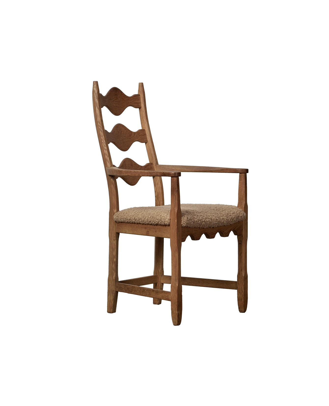 Vintage Henning Armchair - Ladder from Denmark made of Upholstery