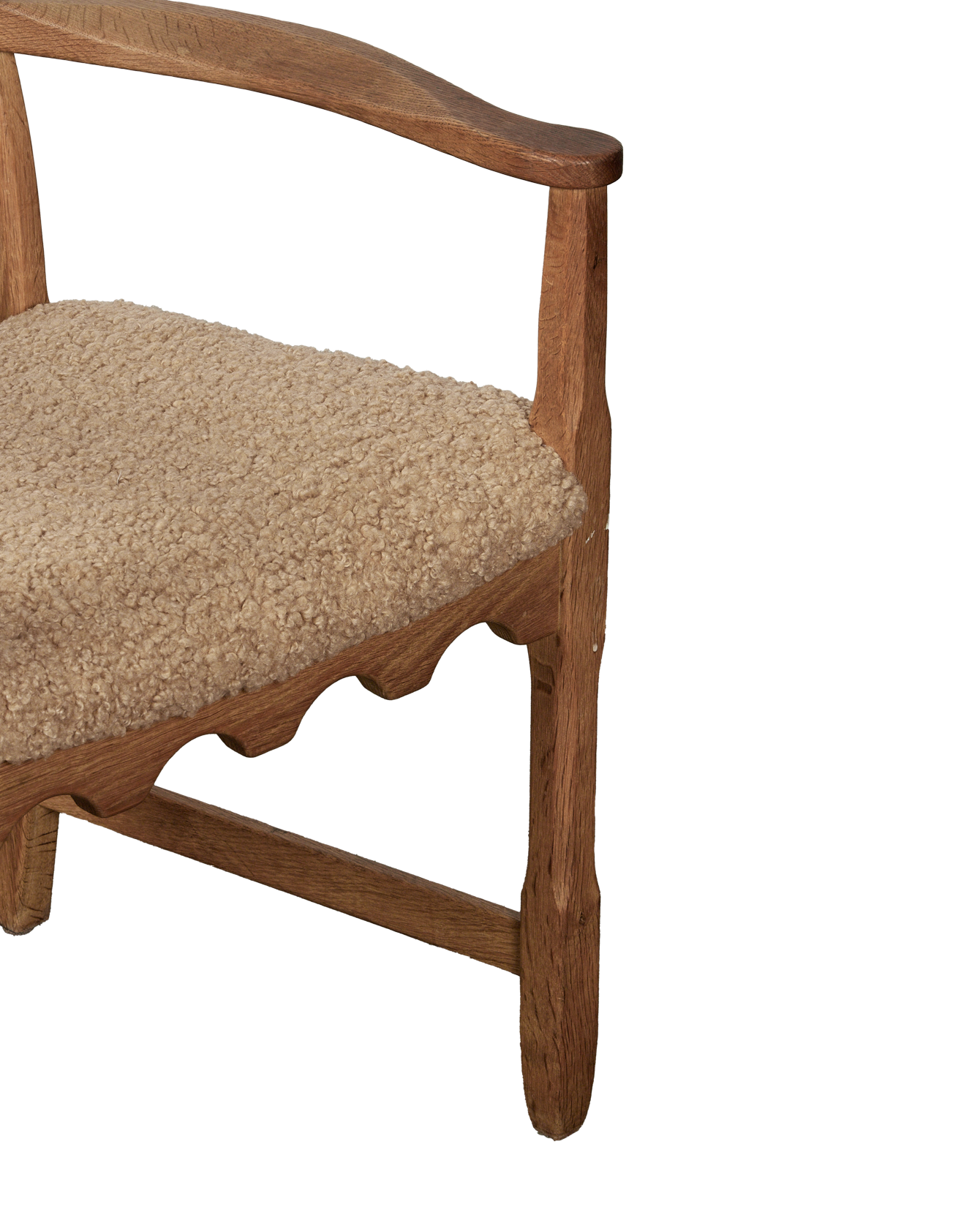 Vintage Henning Armchair - Ladder from Denmark made of Upholstery