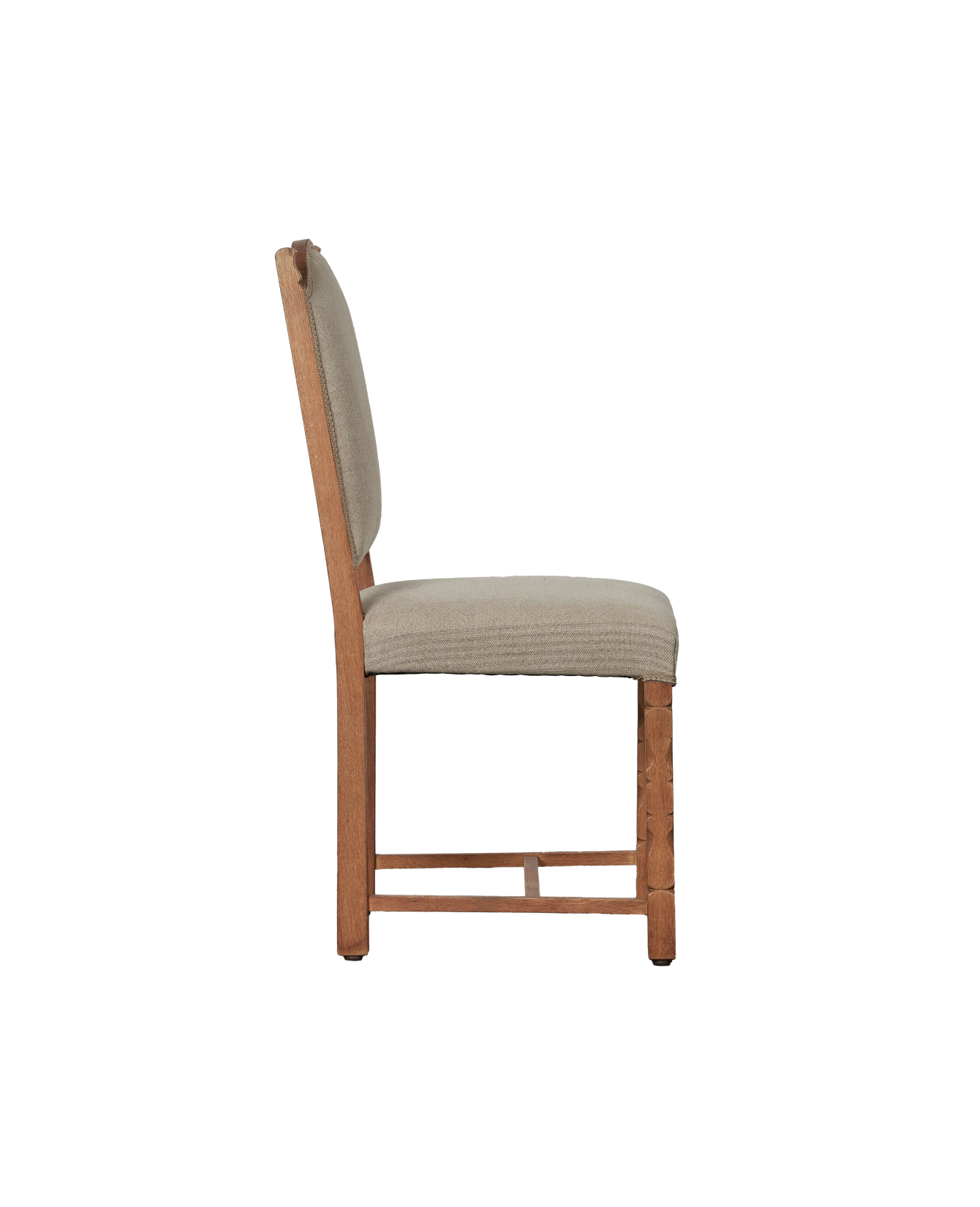 Vintage Henning Style Chair - Edge Curve from Denmark made of Upholstery