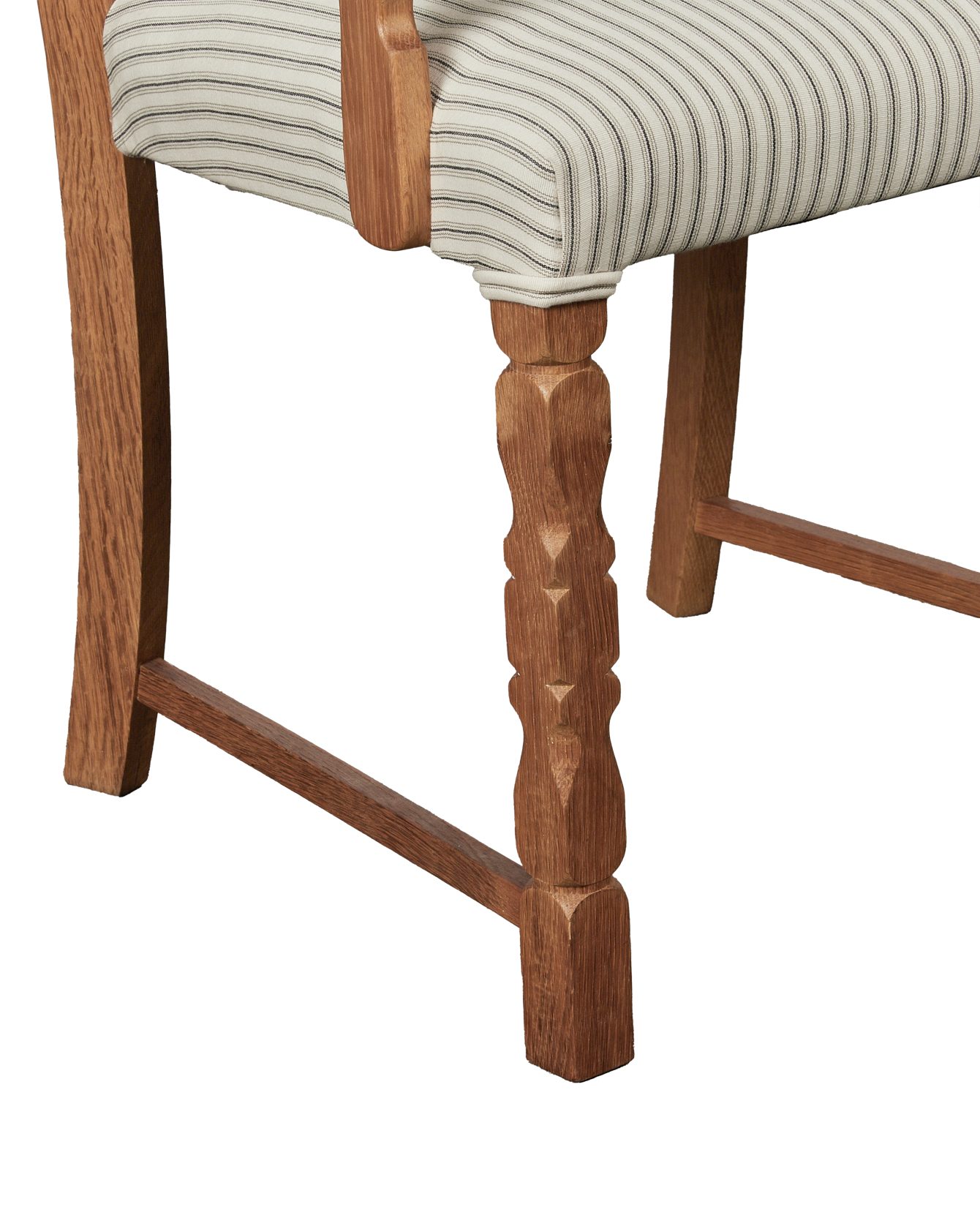 Vintage Henning Style Armchair - Square from Denmark made of Upholstery