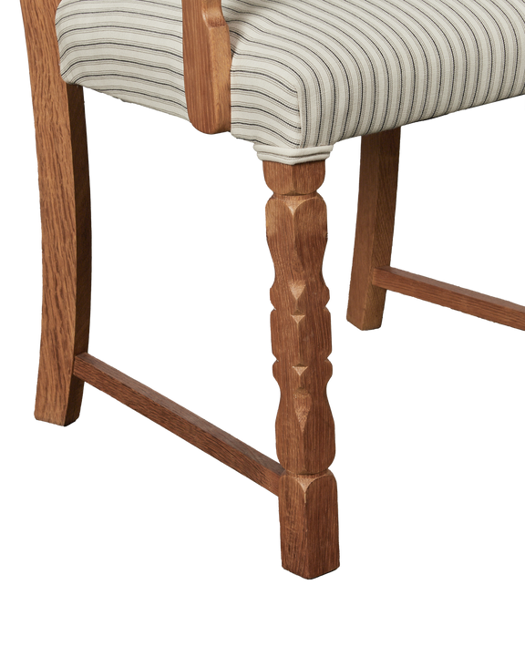 Henning Style Armchair - Square