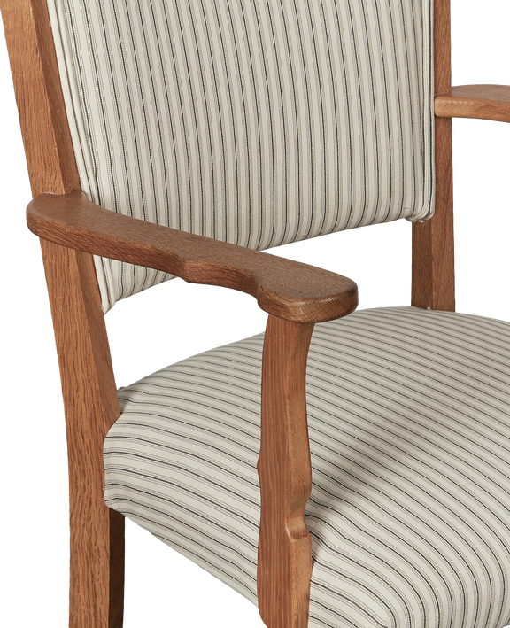 Henning Style Armchair - Square