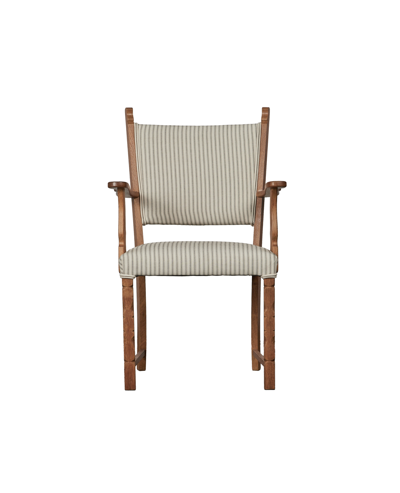 Vintage Henning Style Armchair - Square from Denmark made of Upholstery