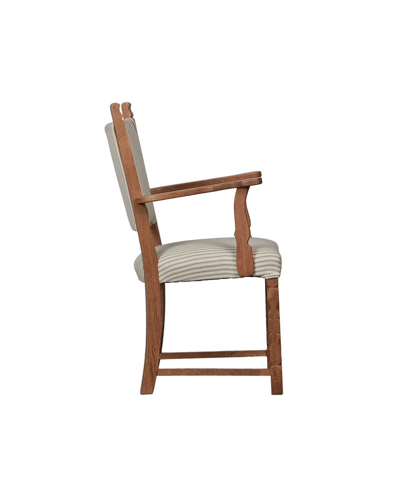 Vintage Henning Style Armchair - Square from Denmark made of Upholstery