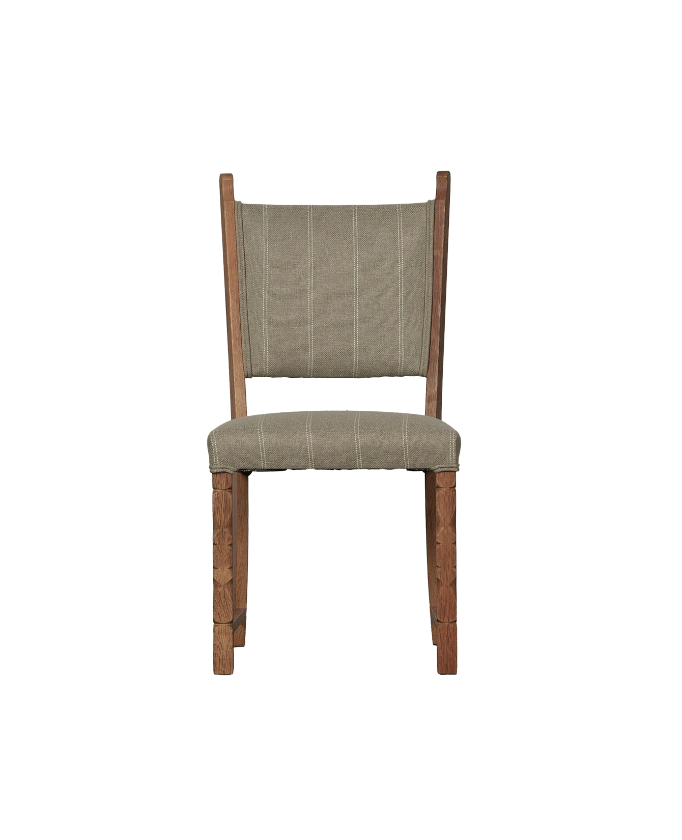 Vintage Henning Style Chair - Square from Denmark made of Upholstery