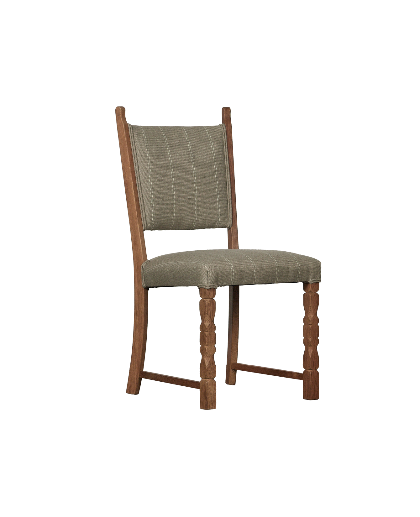 Vintage Henning Style Chair - Square from Denmark made of Upholstery
