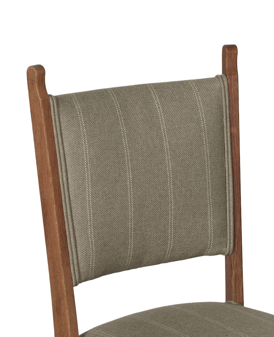 Vintage Henning Style Chair - Square from Denmark made of Upholstery