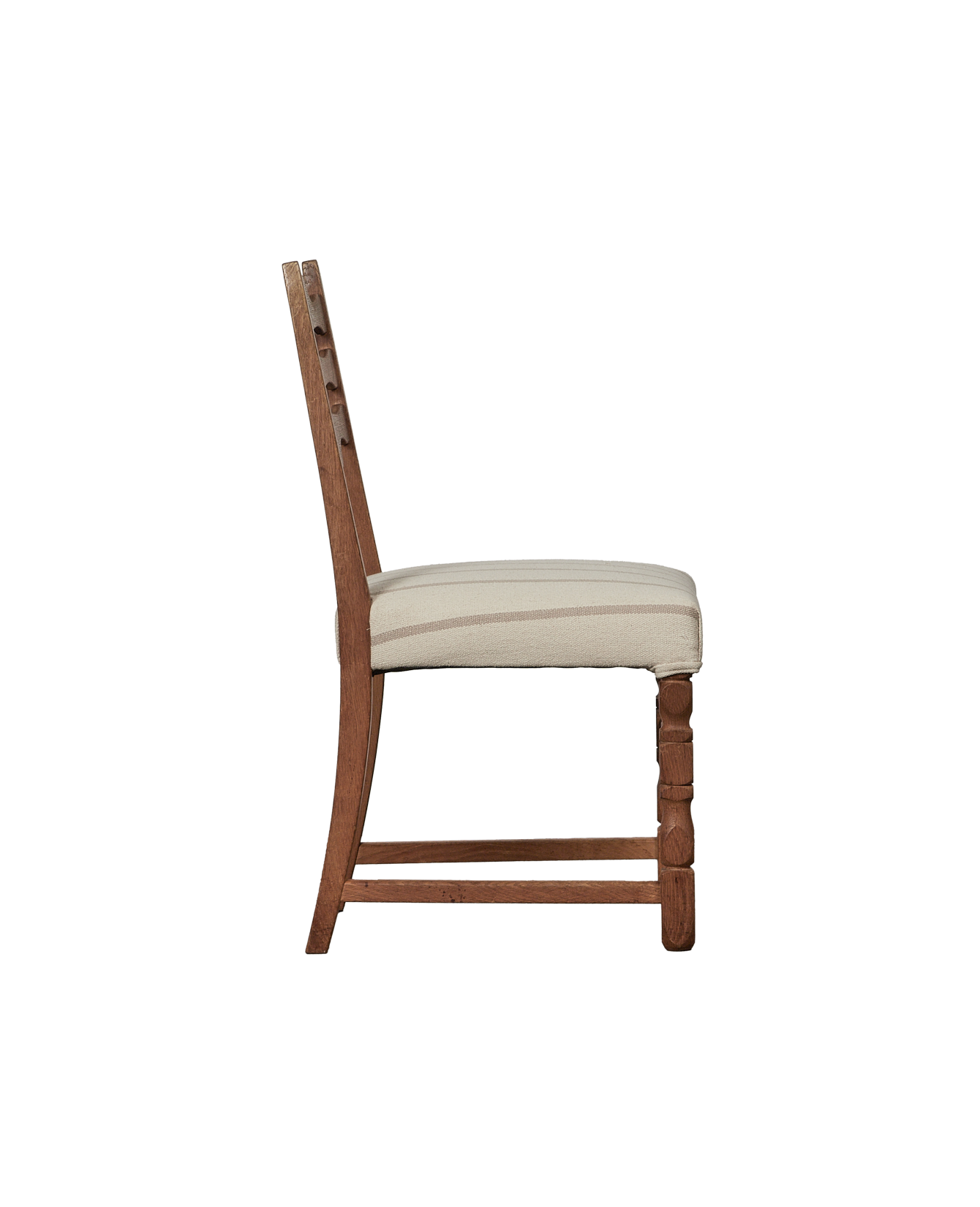 Vintage Henning Style Chair - Arc Wave from Denmark made of Upholstery