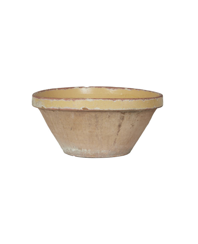 Serving Bowl - Yellow Ochre Glaze