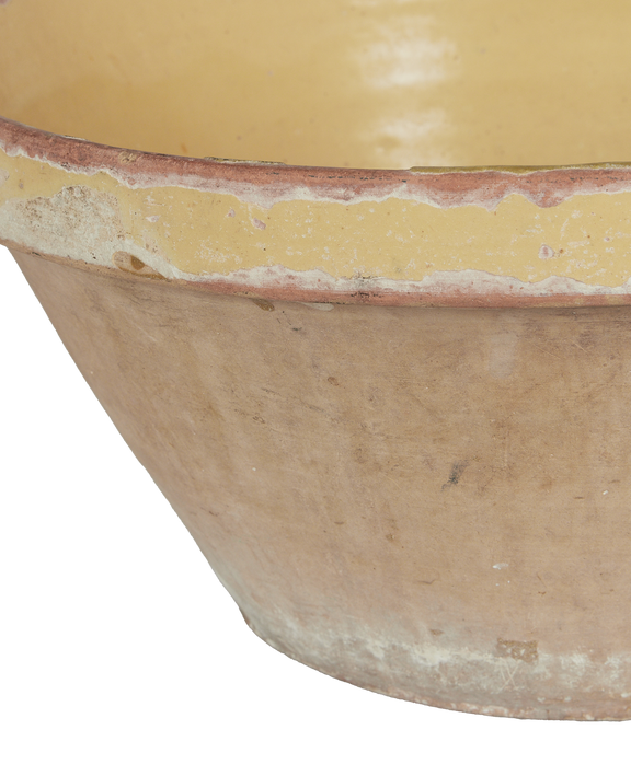 Serving Bowl - Yellow Ochre Glaze