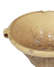 Serving Bowl - Yellow Ochre Glaze