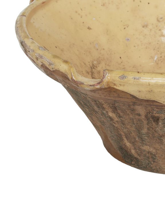 Serving Bowl - Yellow Ochre Glaze