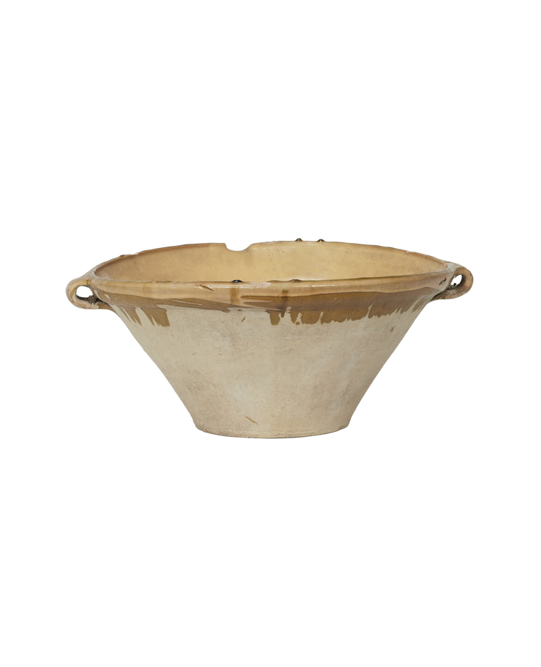 Serving Bowl - Yellow Ochre Glaze