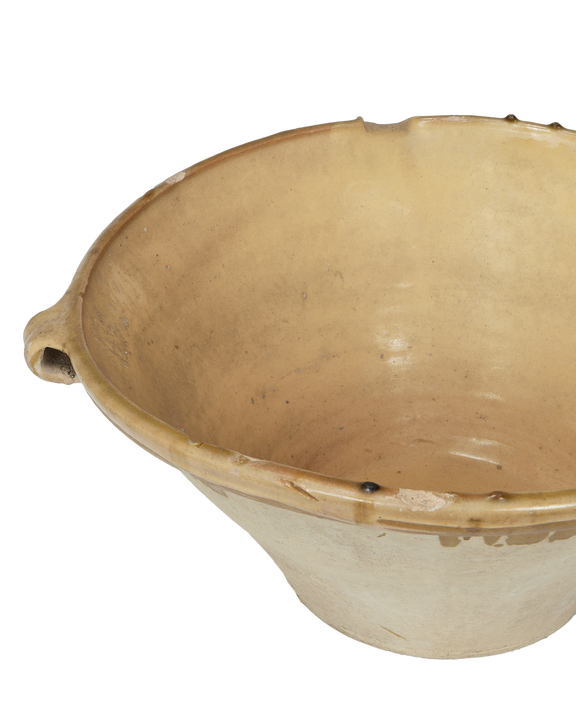 Serving Bowl - Yellow Ochre Glaze