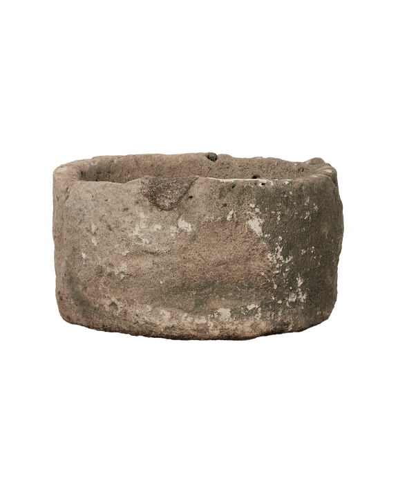 Limestone Trough - Round