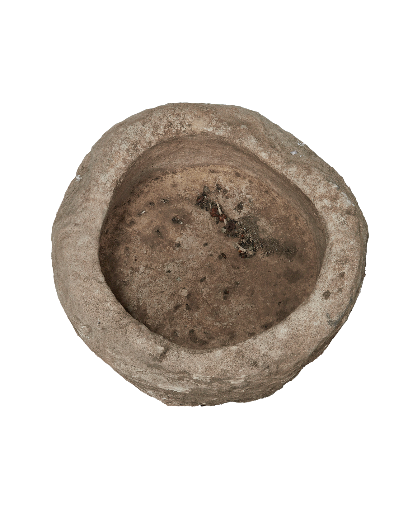 Vintage Limestone Trough - Round from Indonesia - Planters, Fountains, & Water Features