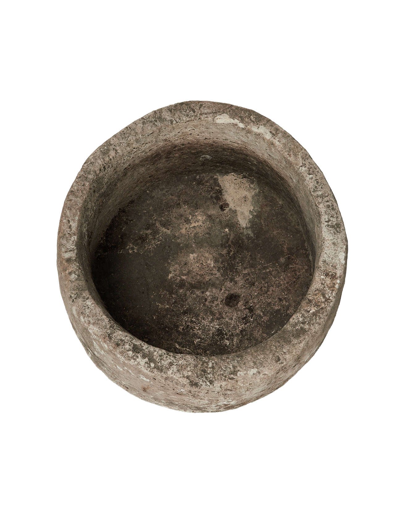 Vintage Limestone Trough - Round from Indonesia - Planters, Fountains, & Water Features