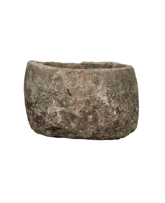 Limestone Trough - Round