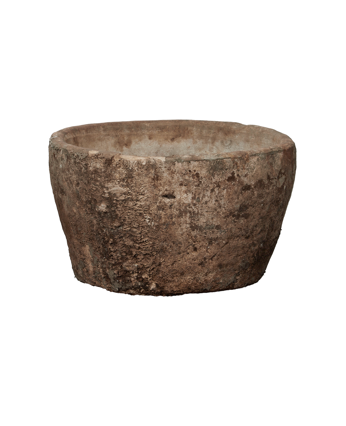 Vintage Limestone Trough - Round from Indonesia - Planters, Fountains, & Water Features